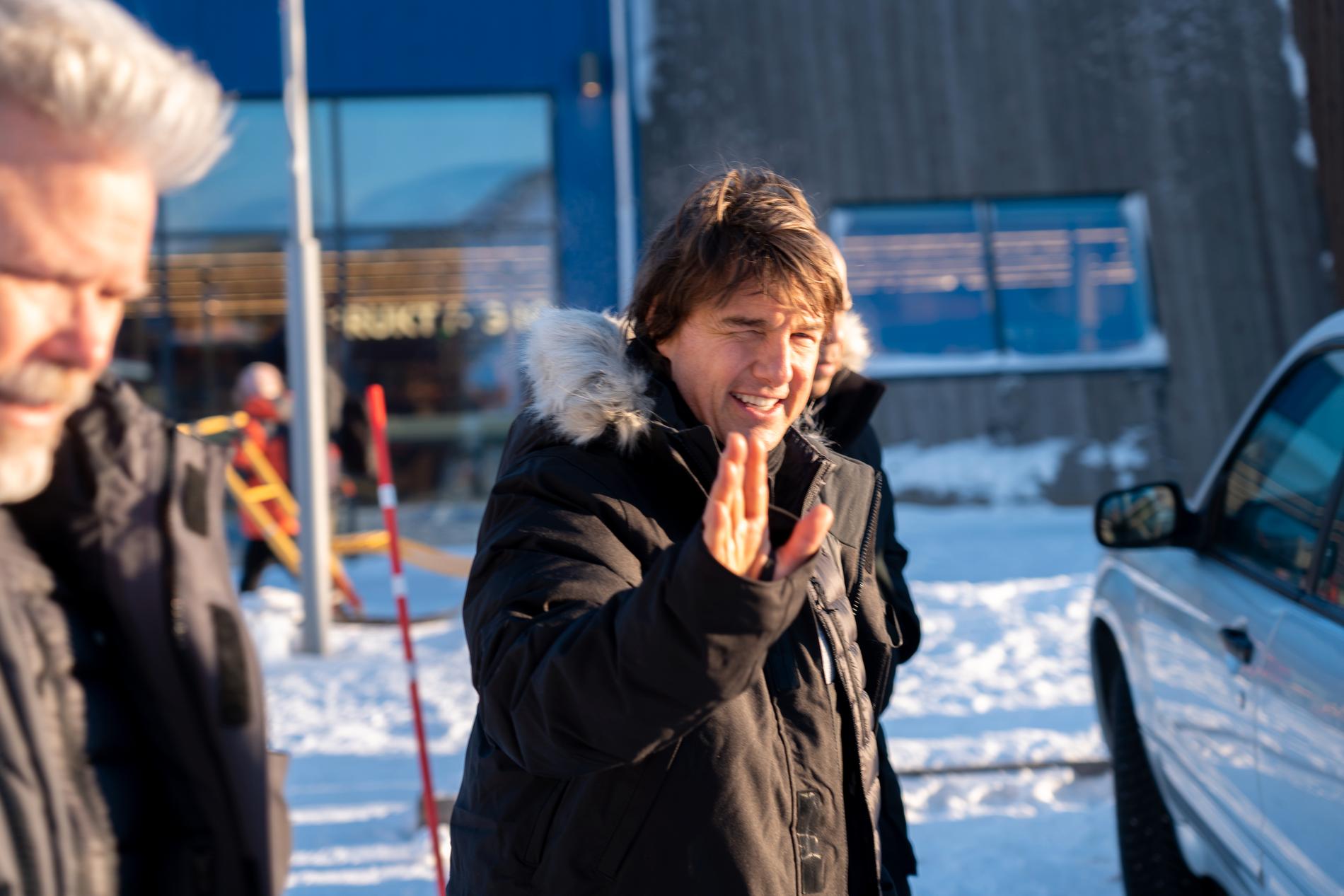 Tom Cruise på Svalbard: – Det er fantastisk å være her