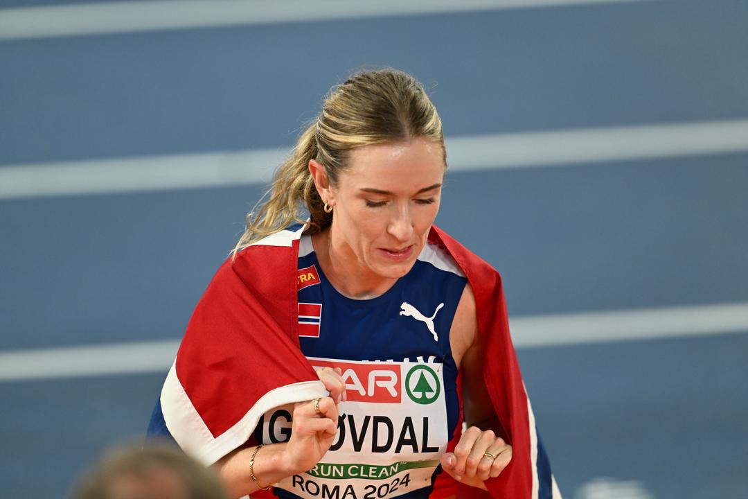 Karoline Bjerkeli Grøvdal steals EC gold – Nadia Battocletti wins in Rome