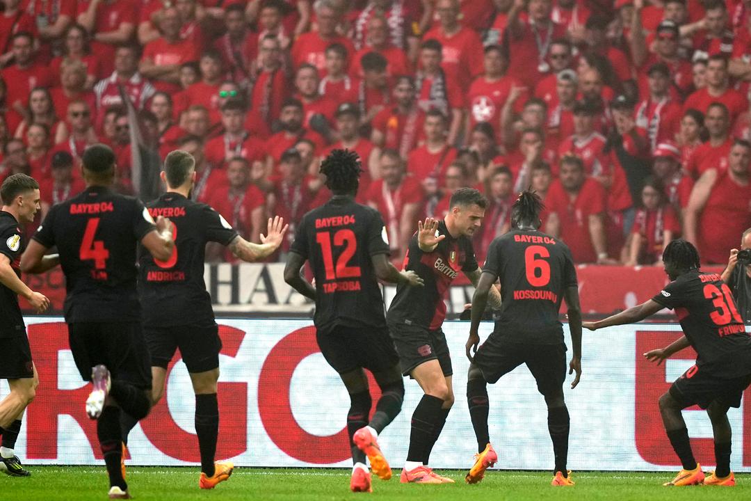 Leverkusen sikret sesongens andre trofé – vant 1-0 over Kaiserslautern i den tyske cupfinalen