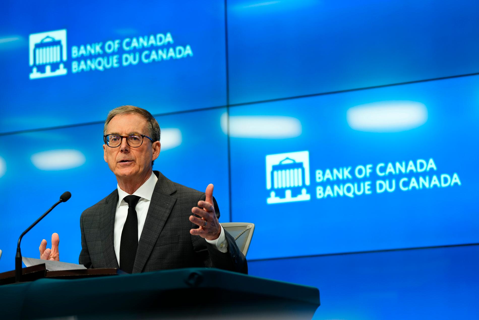 Canadas sentralbank kutter renten