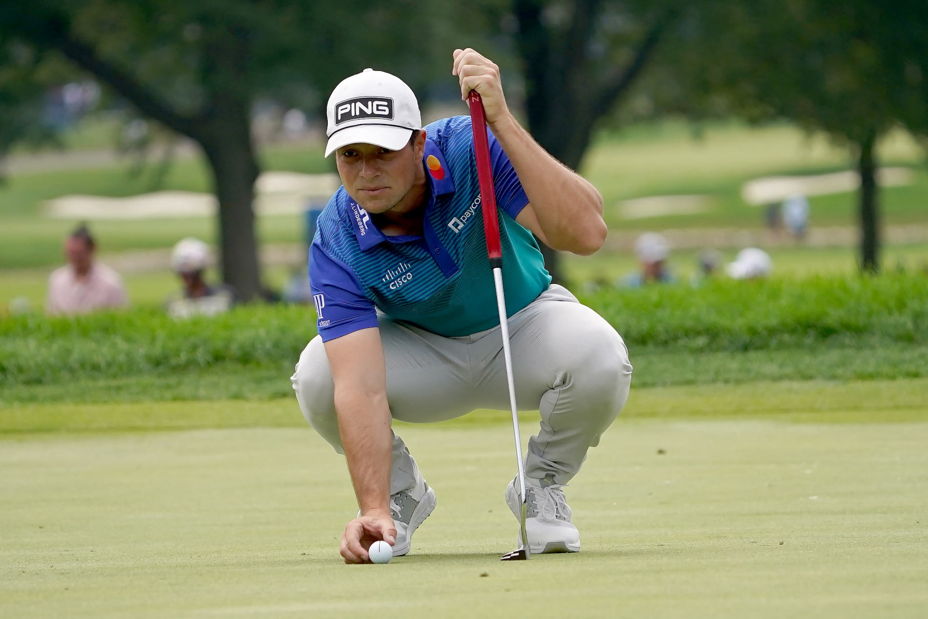 Nå er Viktor Hovland med i tetstriden - VG