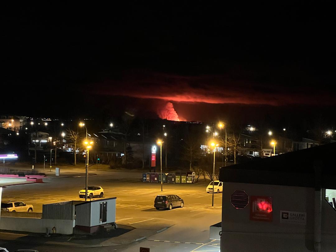 Nytt vulkanutbrudd på Island