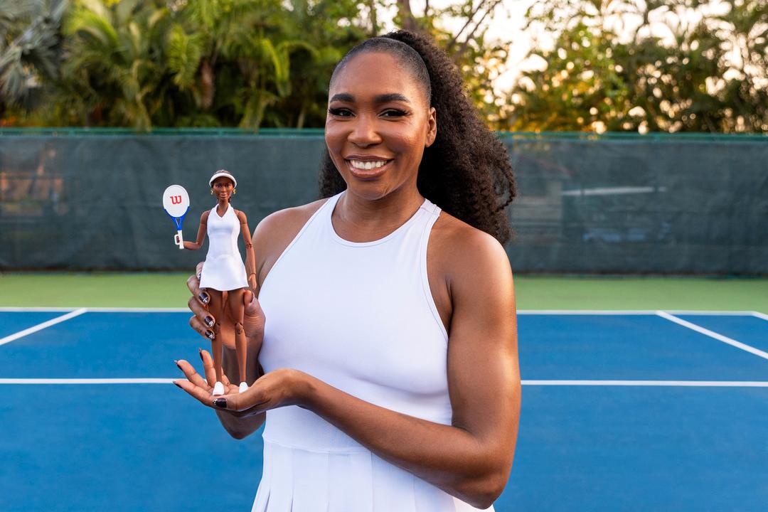 Venus Williams blir Barbie-dukke