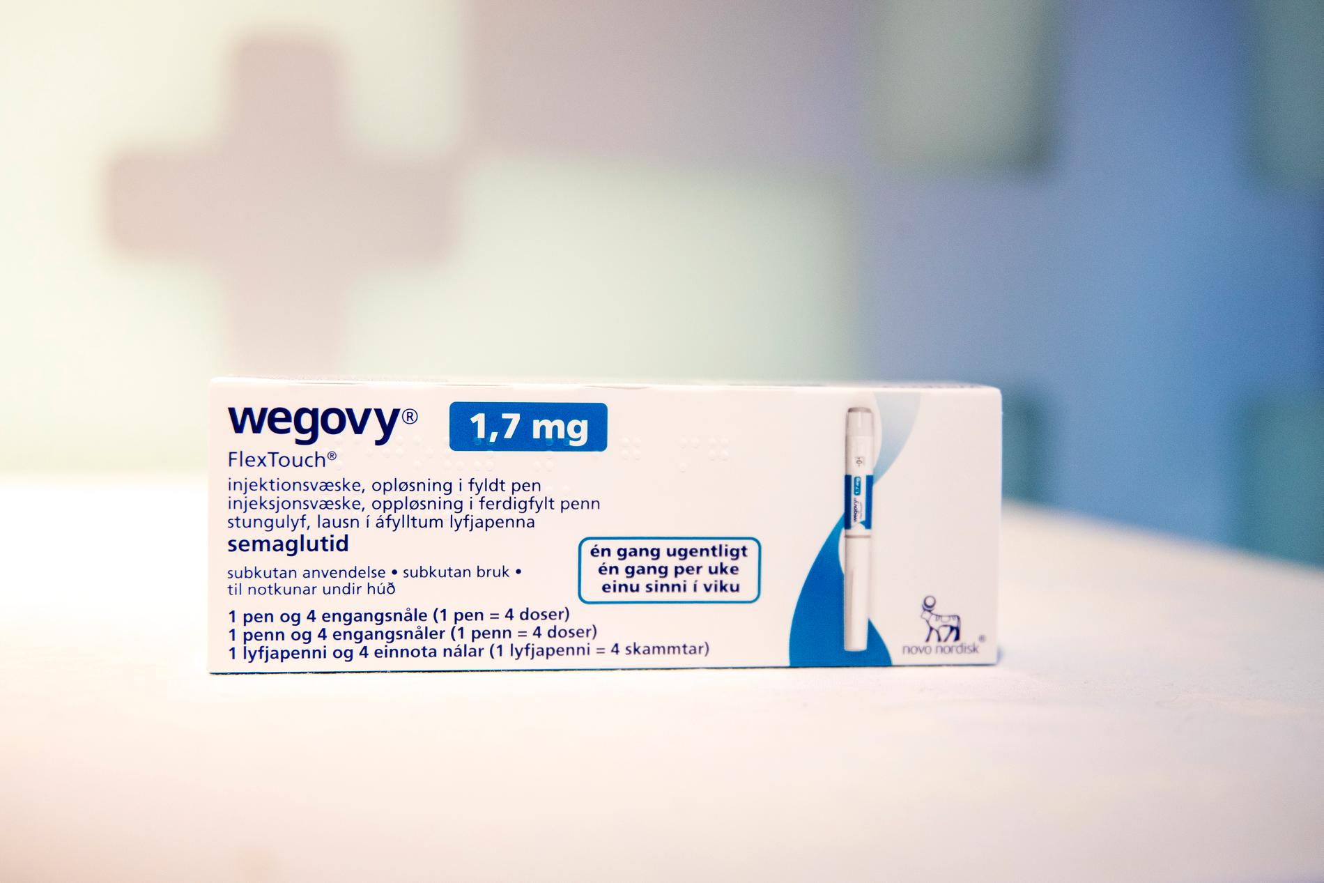 Wegovy er et legemiddel mot diabetes som også benyttes for vektreduksjon. 