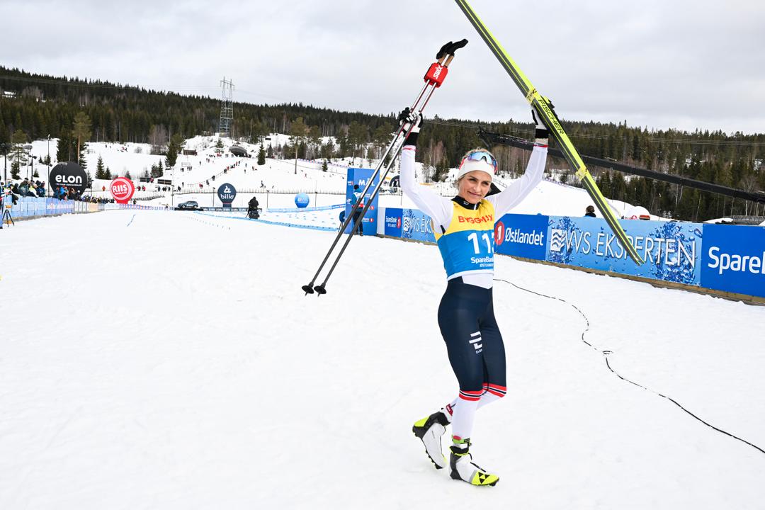 Astrid Owerri ha facilitato Slende dopo essere stata schiacciata da Johaug in 30 km durante la seconda parte del NM a Lillehammer: – Inferno
