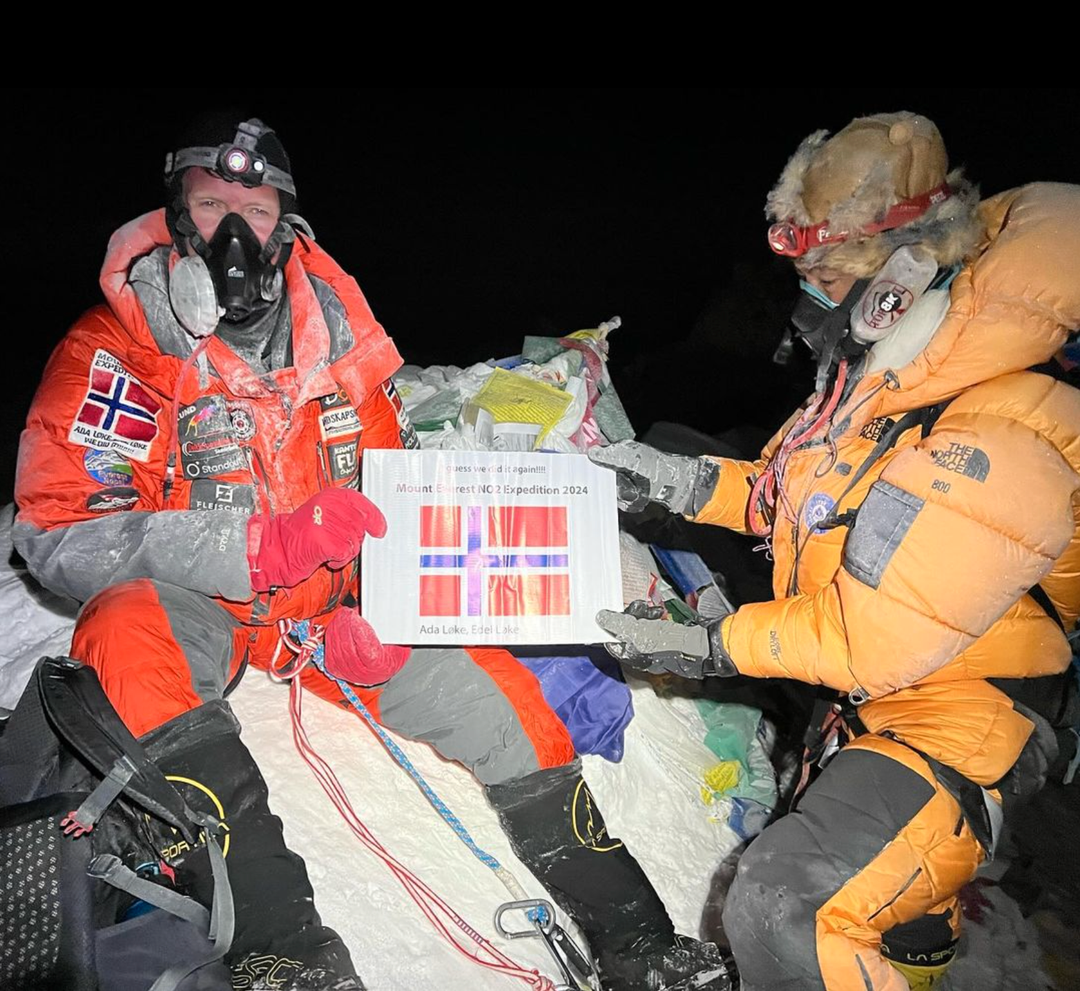 Frank Løke résistant aux intempéries – n’a pas descendu complètement le mont Everest