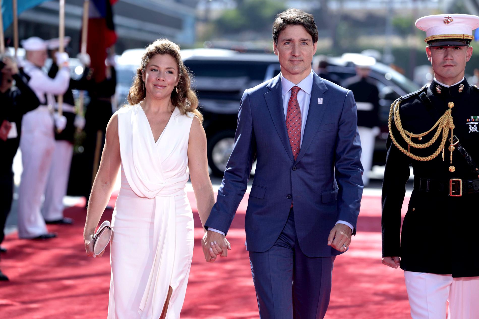 Justin Trudeau og kona Sophie separeres