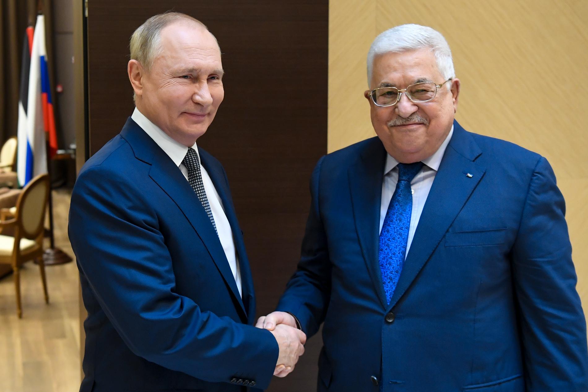 Russian media: Palestinian President Mahmoud Abbas will visit Putin