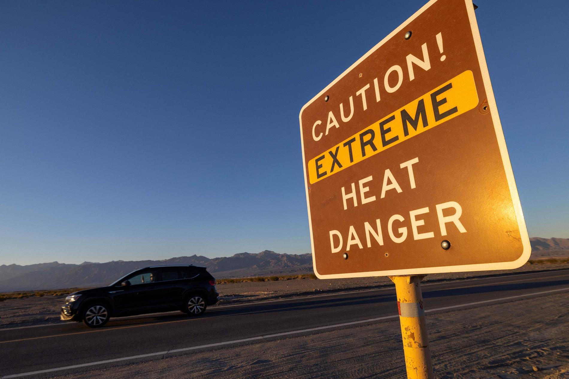 US Authorities Warn of Extreme Heat Danger in Death Valley, California as Temperature Gauge Hits Record High