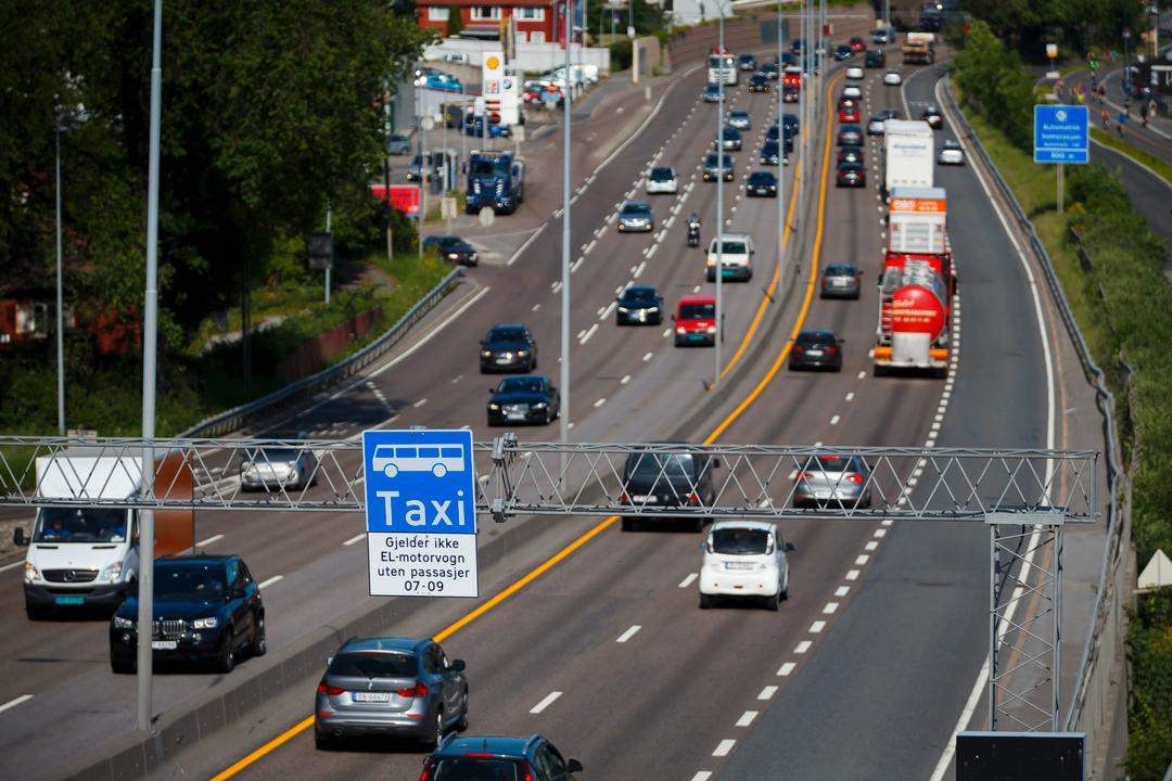 Elbiler får ikke bruke kollektivfelt i Oslo