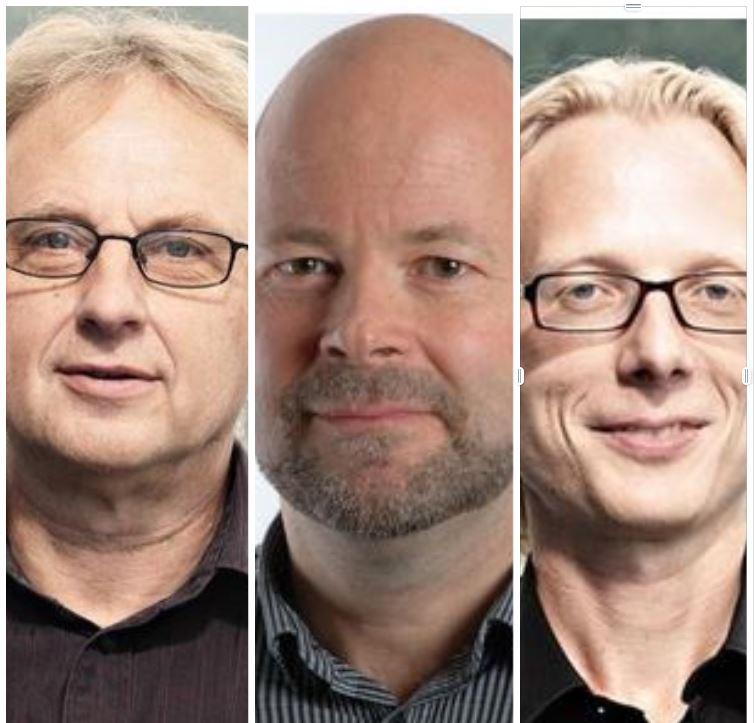     Arne Wiig, Rune Jansen Hagen, Ivar Kolstad