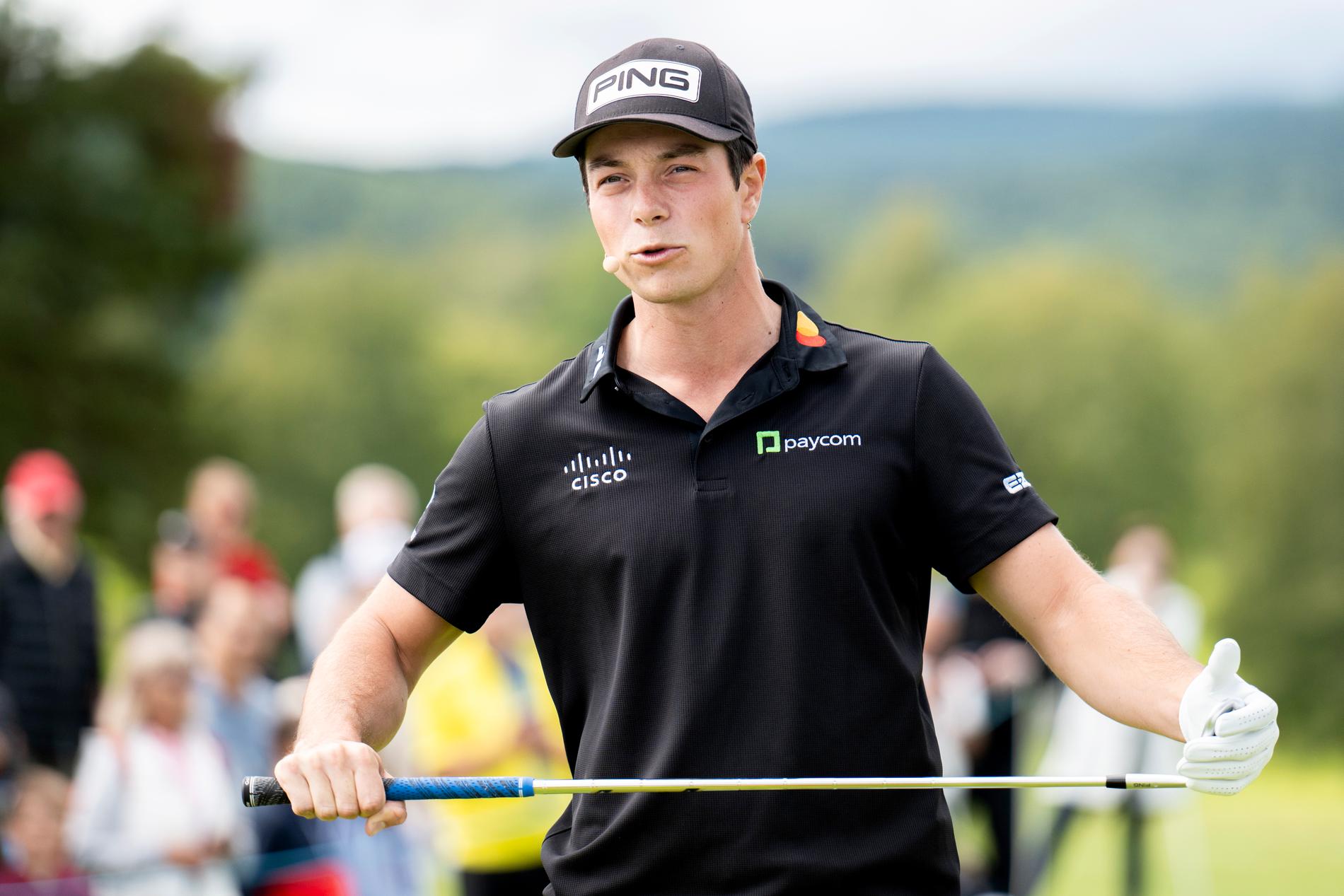 A rocky start to the PGA Qualifier for Hovland – finished two strokes to par