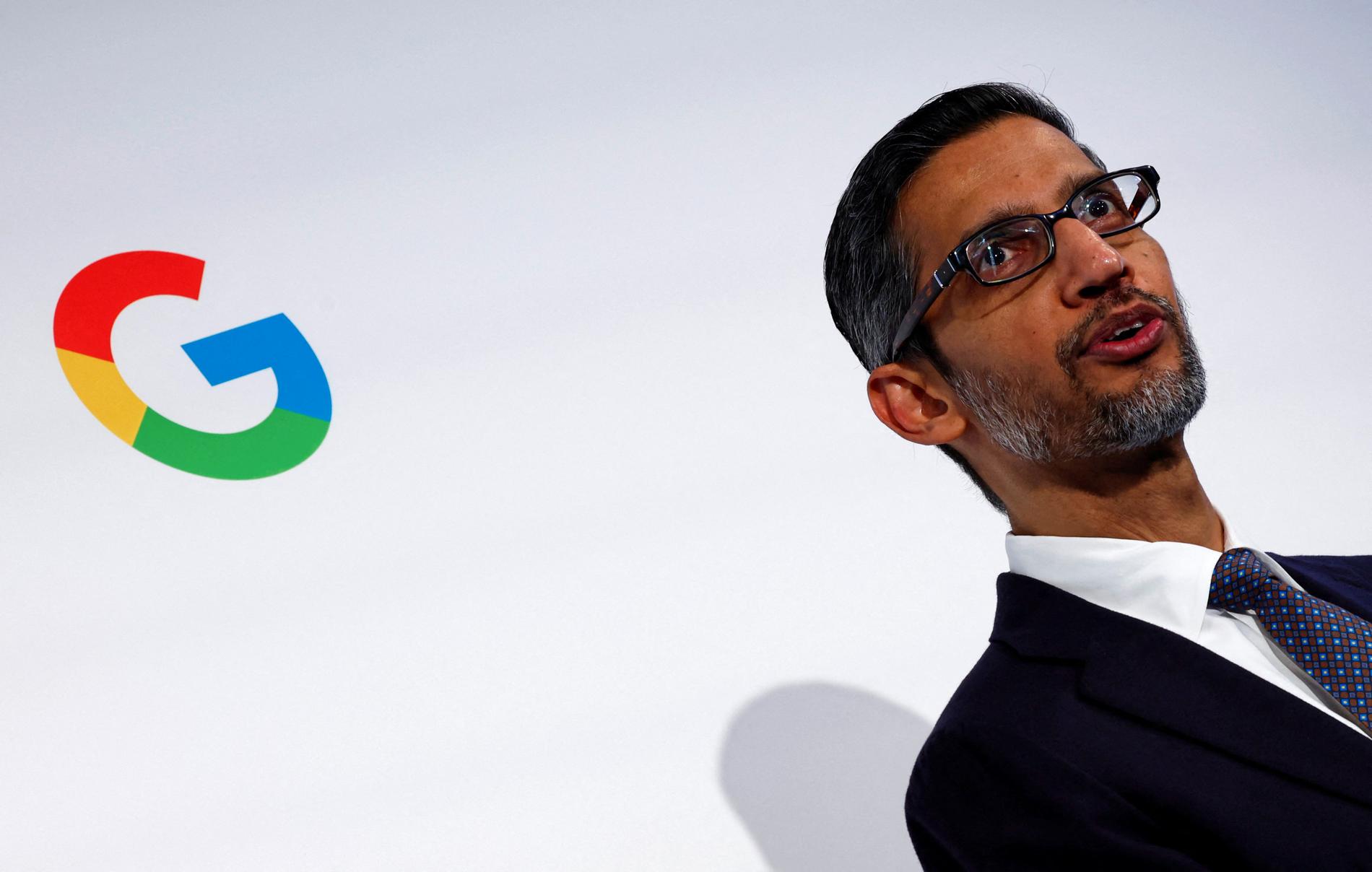 Google- og Alphabet-sjef Sundar Pichai.