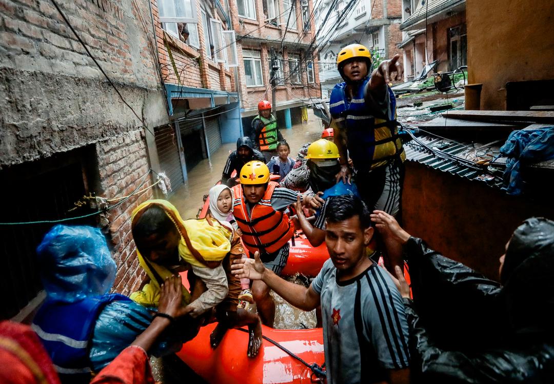 Dødstallene stiger etter ekstremværet i Nepal