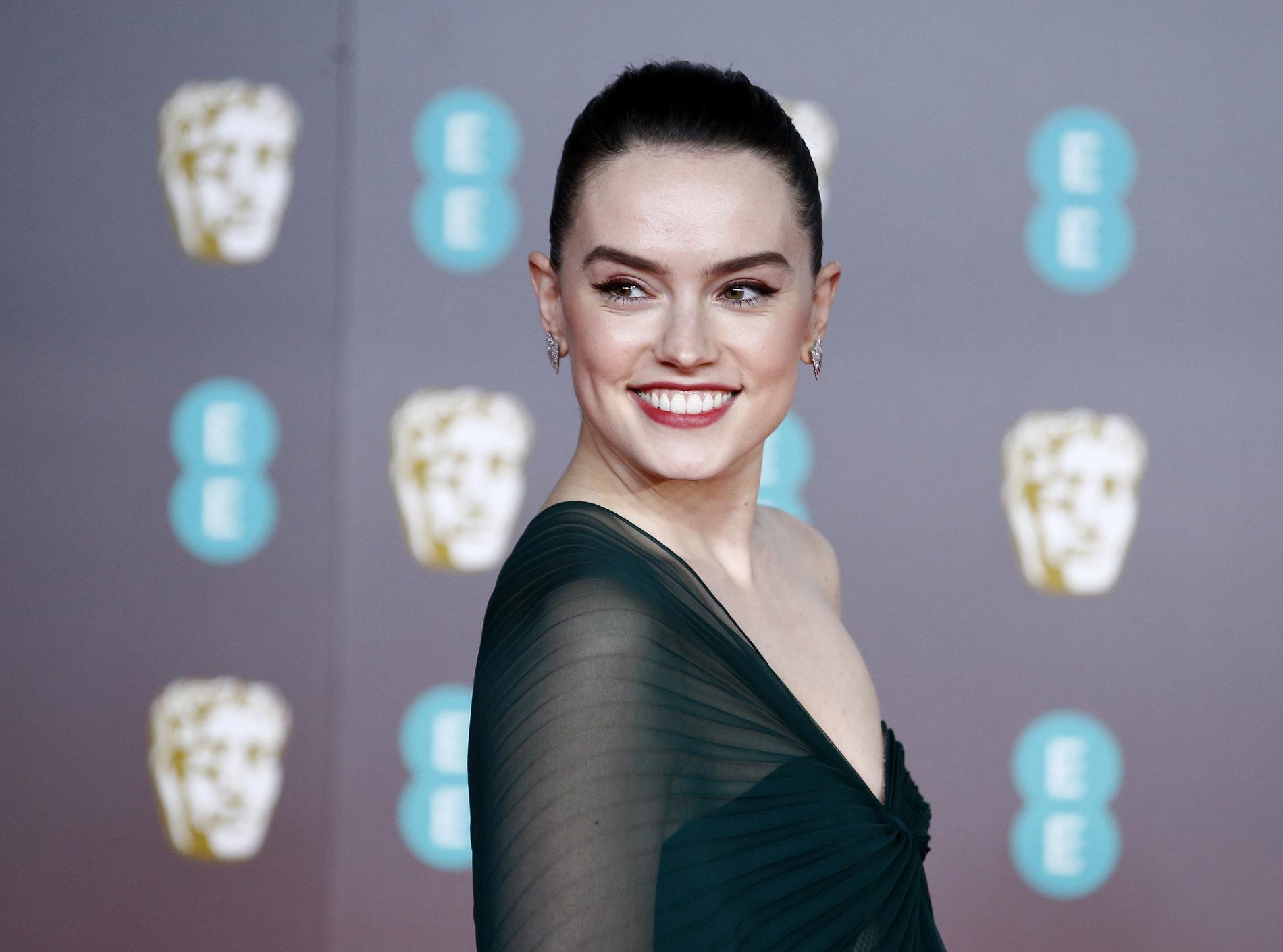 Daisy Ridley stars in the new “Star Wars” movie
