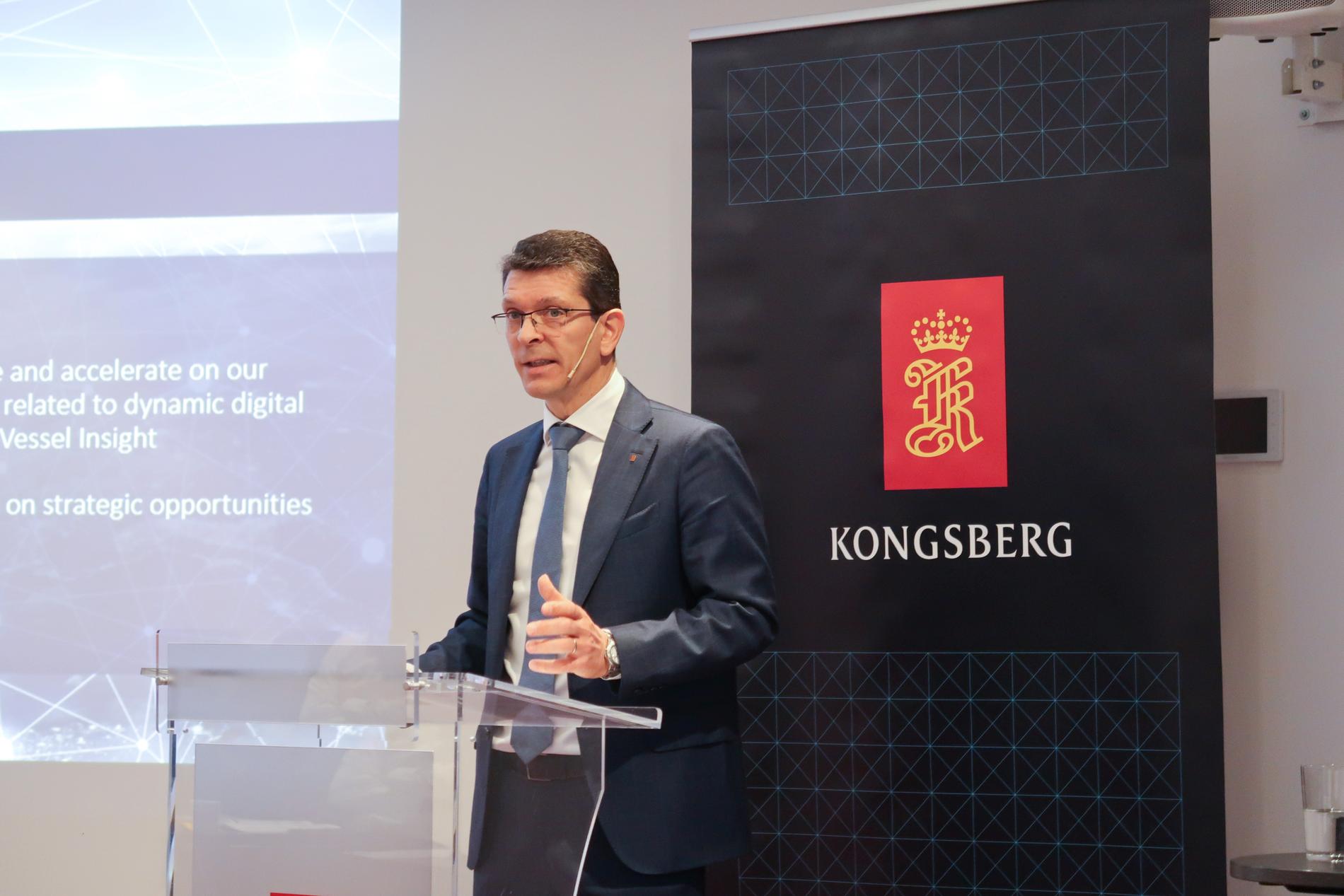 Kongsberg-sjef Geir Håøy går av i 2026