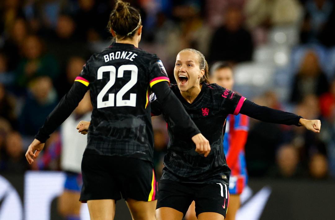 Guro Reiten med måldobbel da Chelsea herjet – slo Crystal Palace 7-0