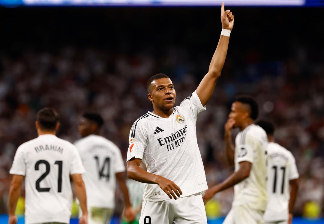 Mbappé satte fyr på Real Madrid