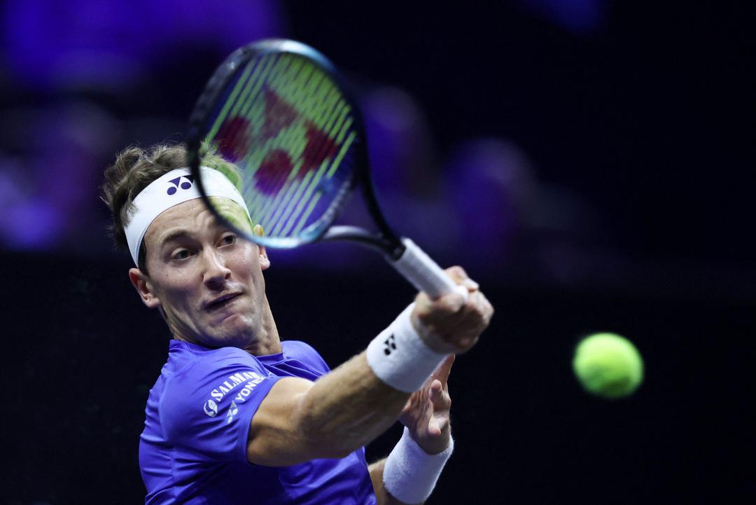 Casper Ruud tapte: Tung start for Europa i Laver Cup