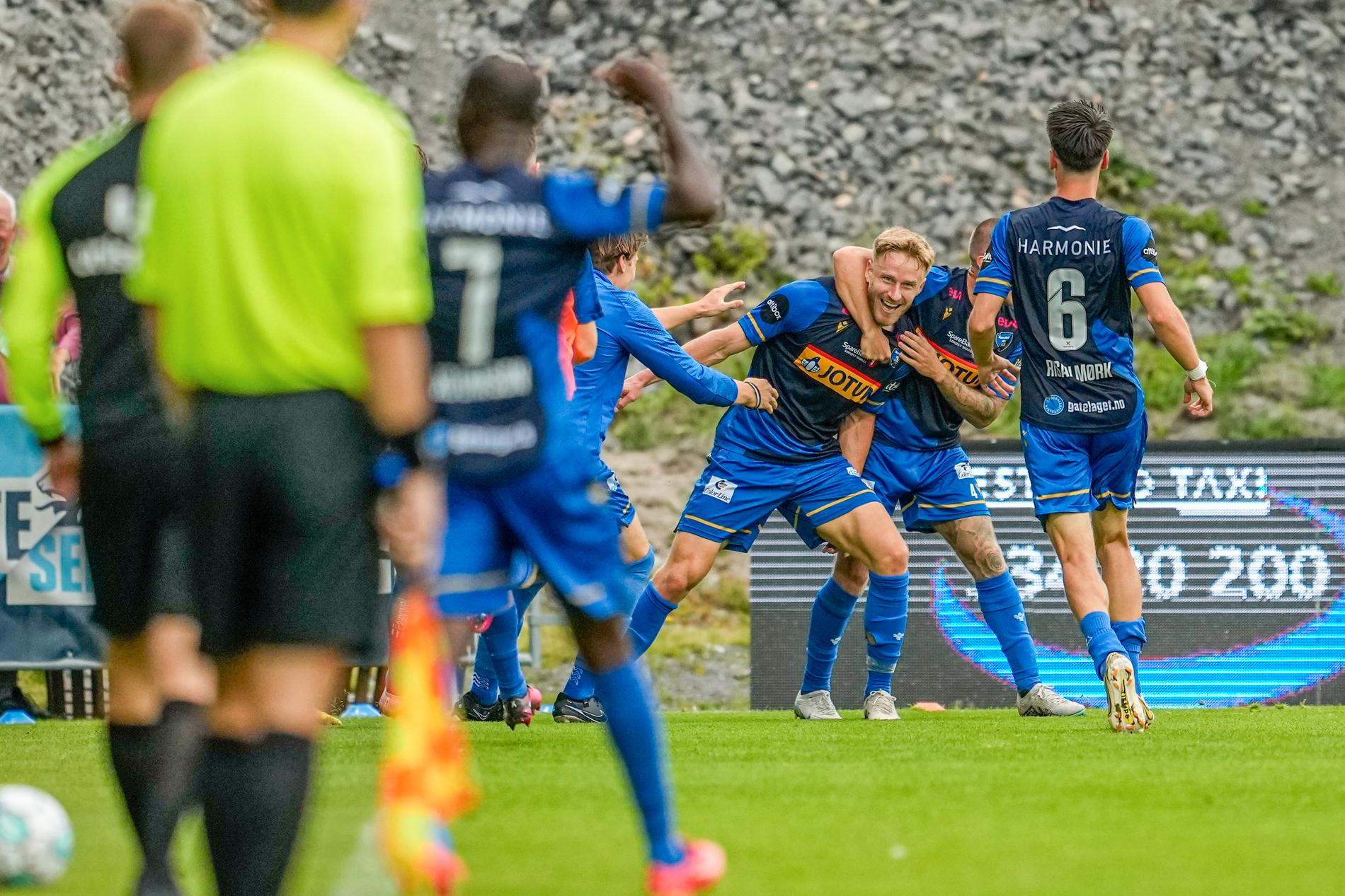 And the victory fell to Molde after a supernatural goal in extra time