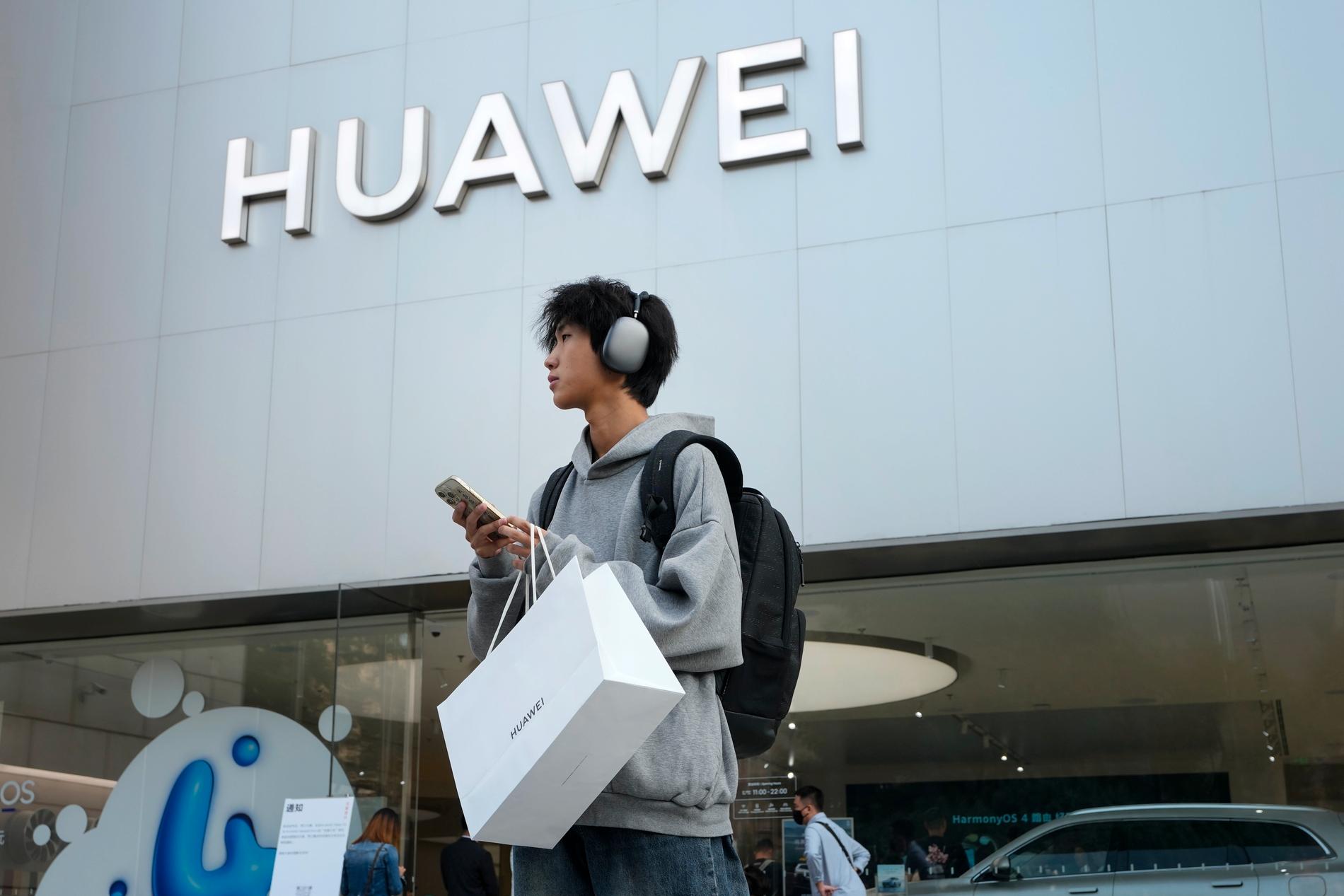 Huawei doblet overskuddet