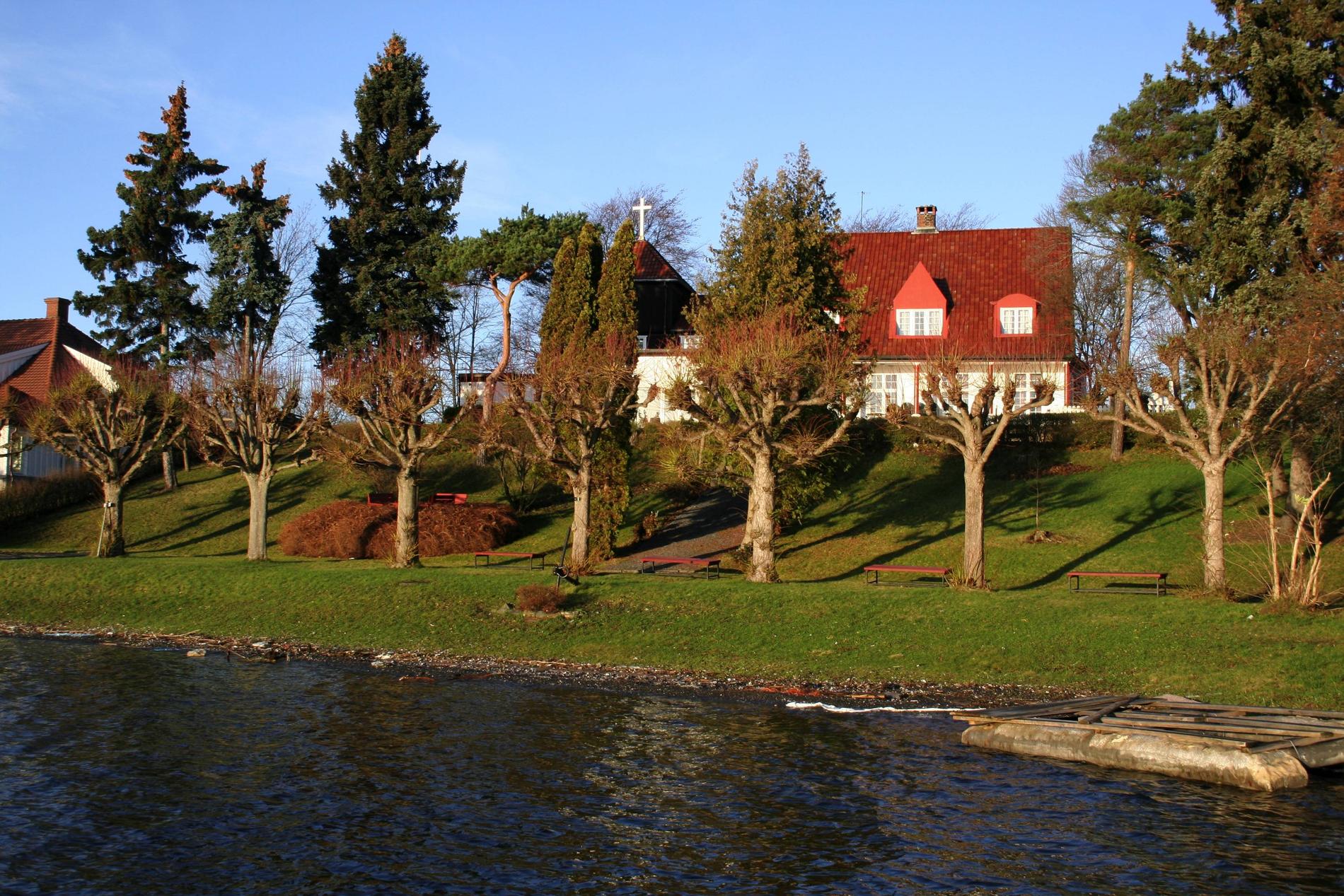 Sjømannskirken på Bydøy slik den så ut i 2006. Det er denne eiendommen Ferd-arving Katharina Andresen kjøpte i fjor.