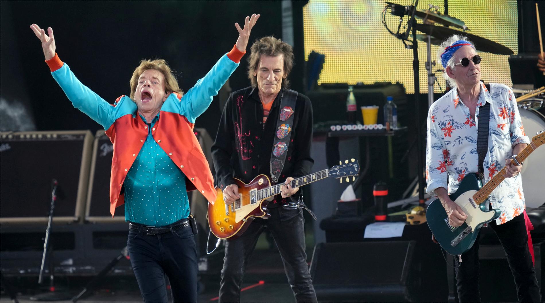 The Rolling Stones with their long-awaited new album
