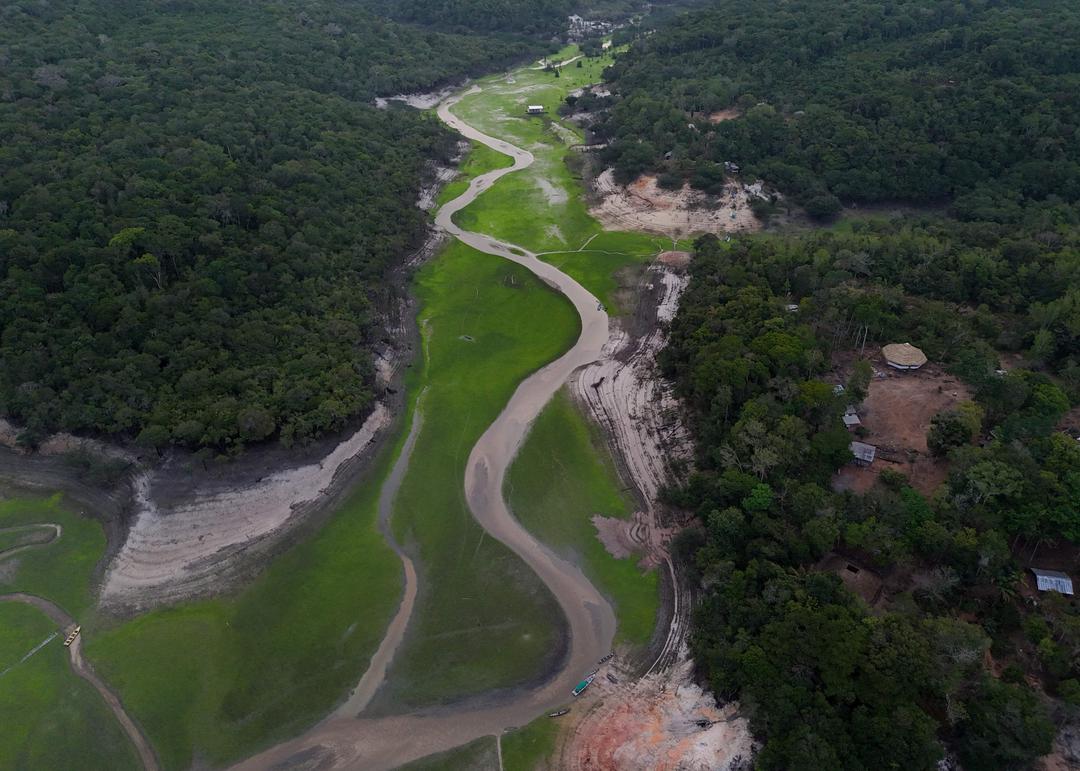 Tørken herjer med Amazonas