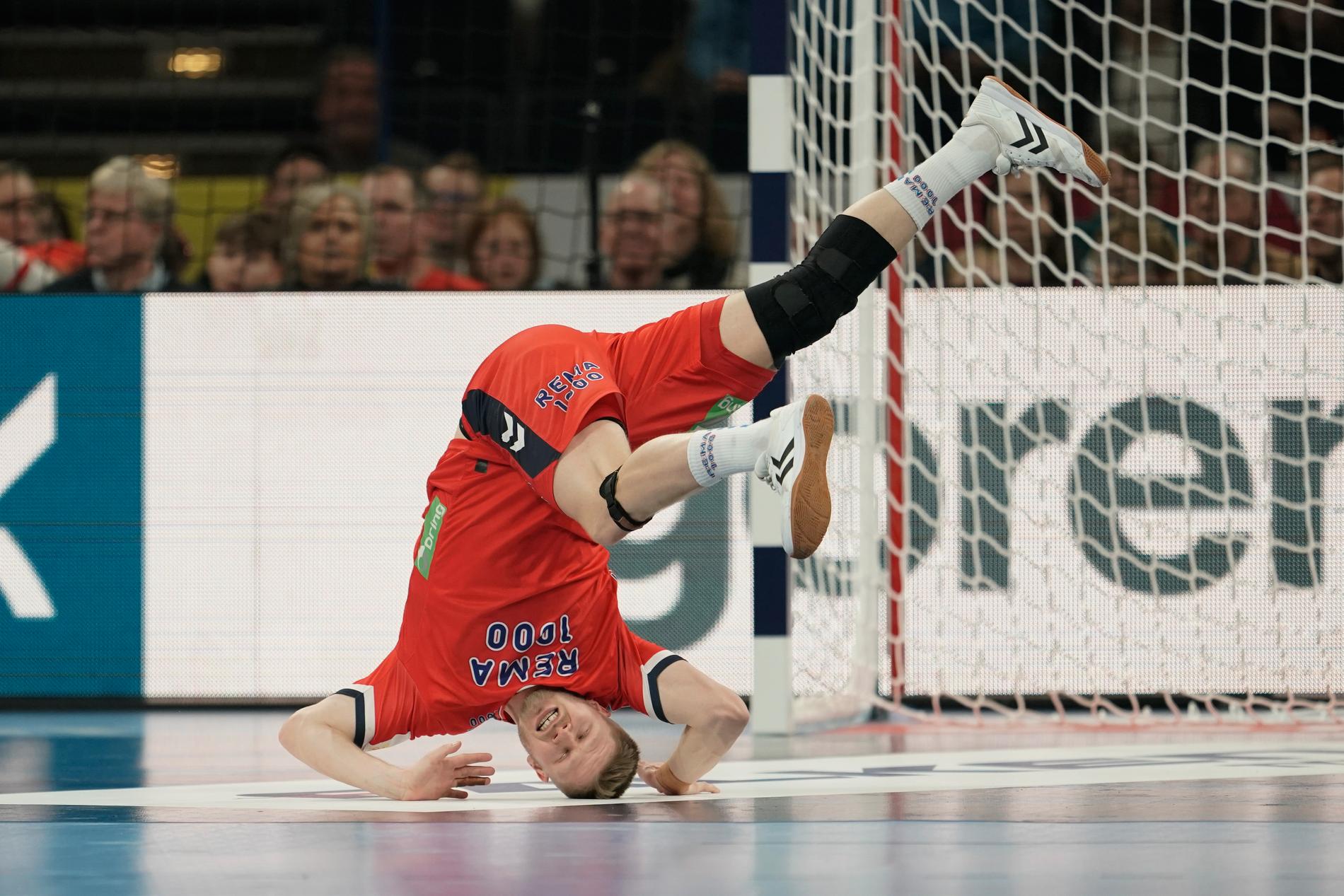 Problem: Sebastian Barthold during the match against Portugal.