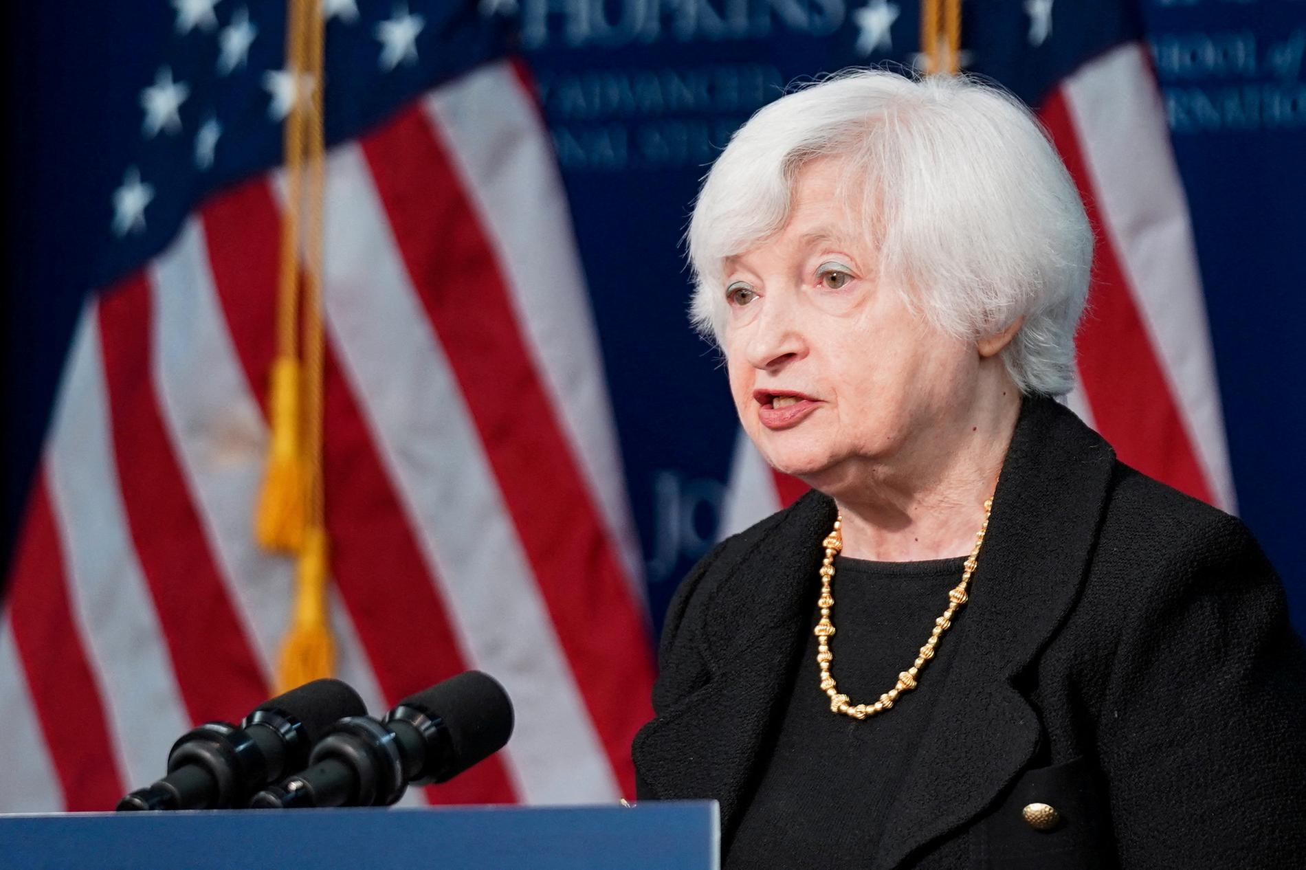 Yellen con un forte avvertimento a non alzare il tetto del debito USA: – Disastro – E24