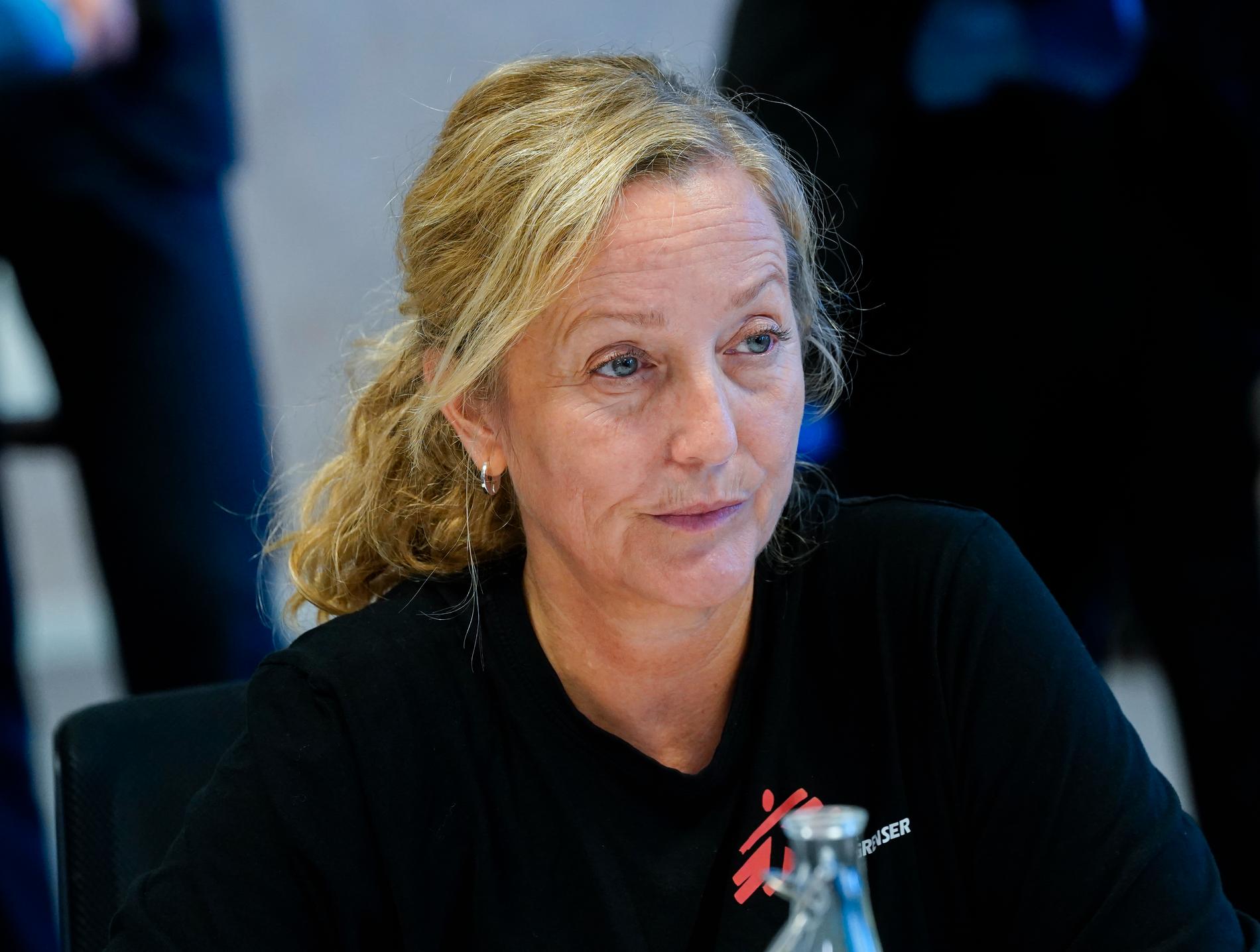 Il segretario generale di MSF Lindis Hurum