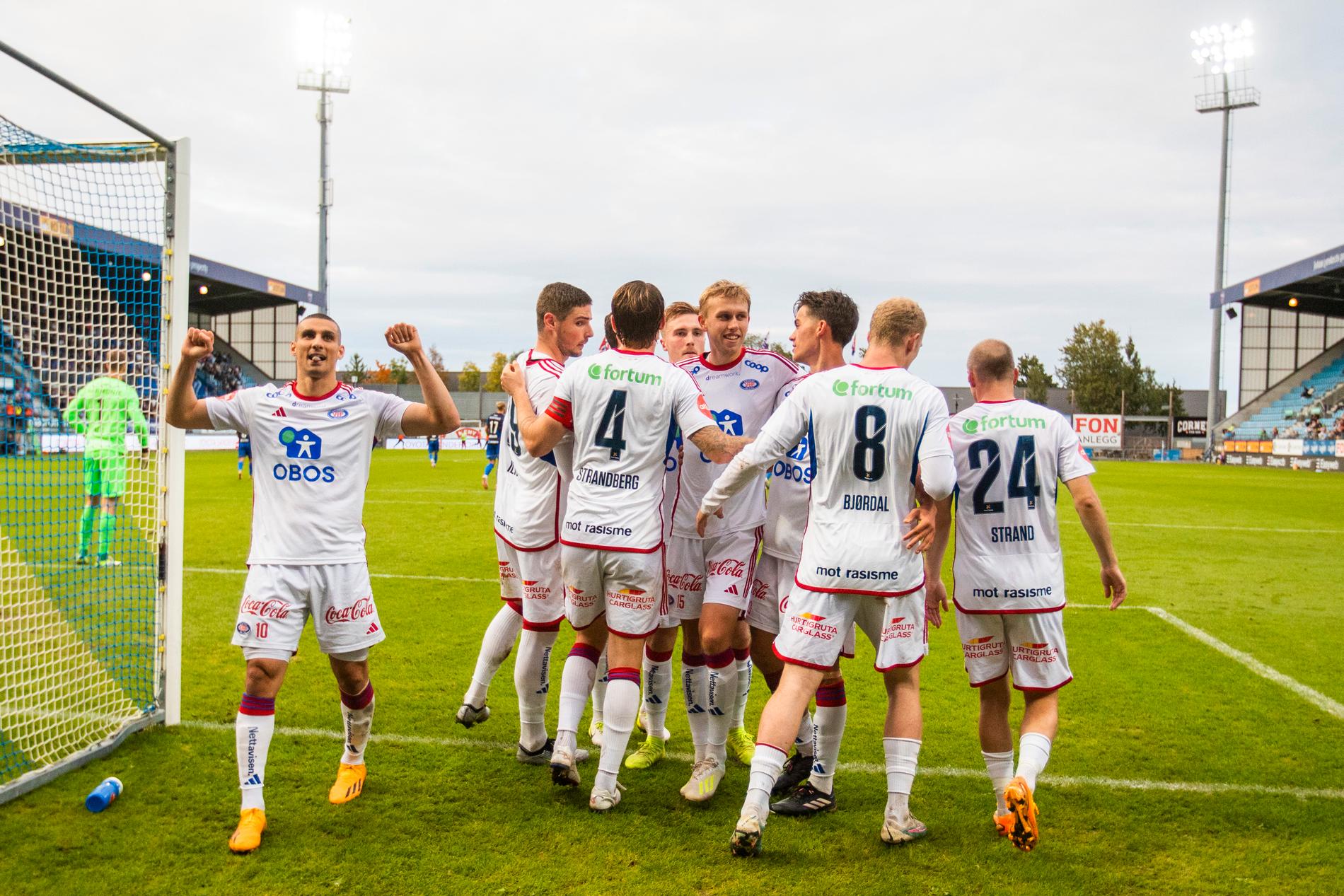 Jubilee: Vålerenga can celebrate a very important victory. 