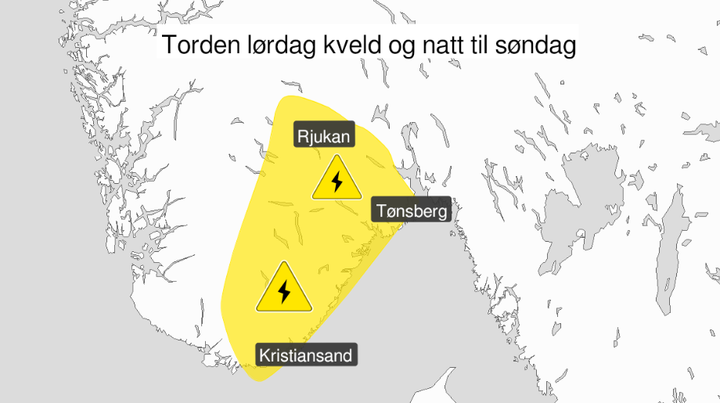 Kan bli mye lyn: – Farlig vær