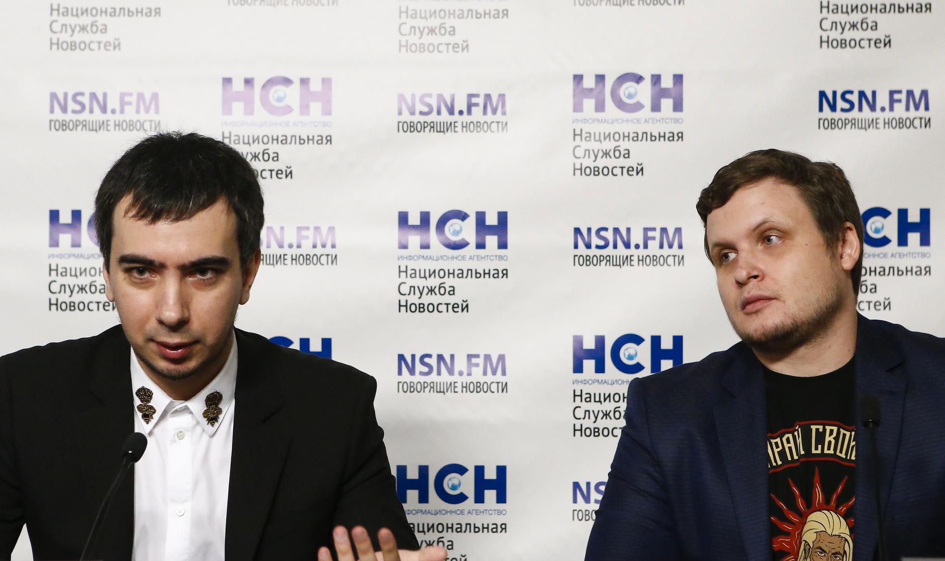 I Libres: Vladimir Kuznetsov e Alexei Stolyarov, conosciuti anche come Vovan e Lexus, nel 2017.