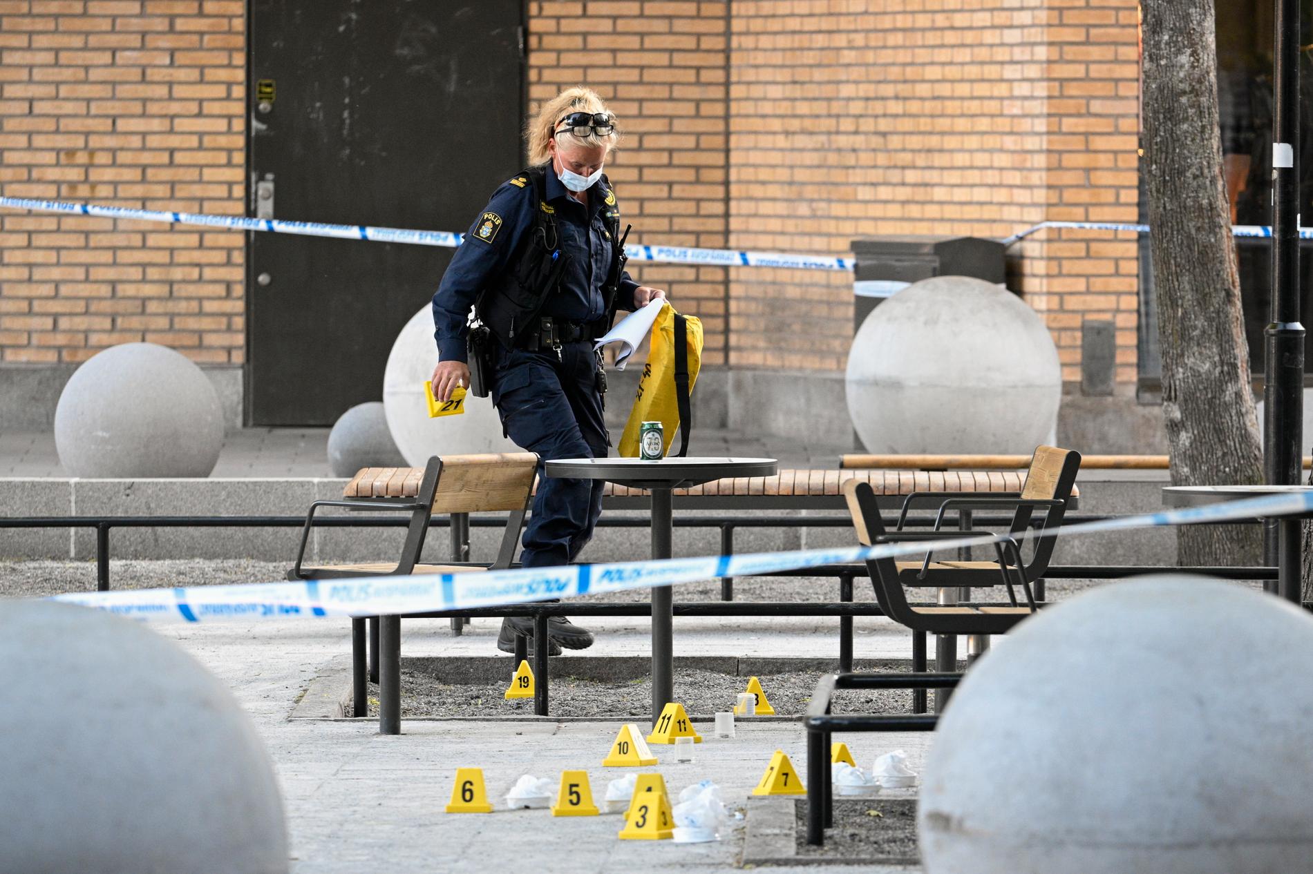 A 15-year-old has been shot dead in Sweden – and three others have been hospitalised
