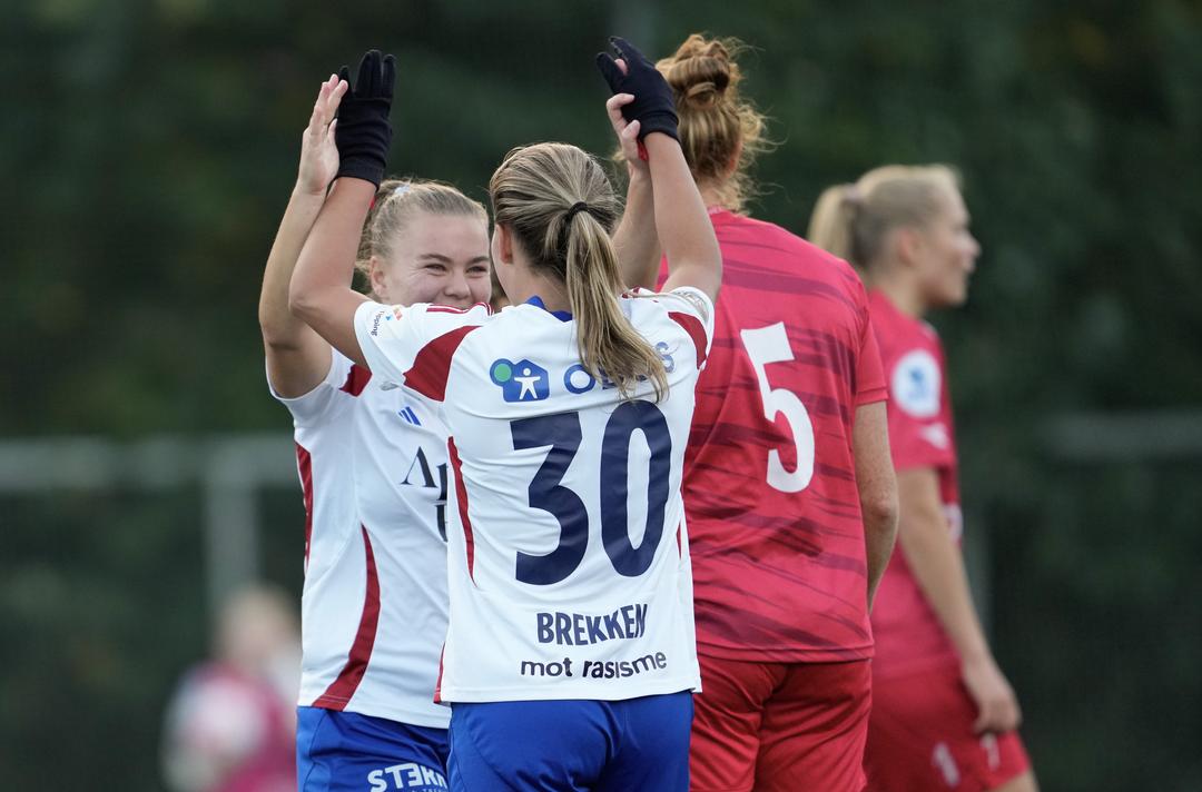 Vålerenga-kvinnene med tiende strake seier i ligaen – slo Røa 2-0 på bortebane