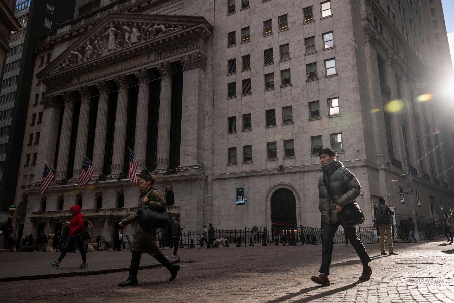 Nedgang på Wall Street - Storbanker faller etter tallslipp