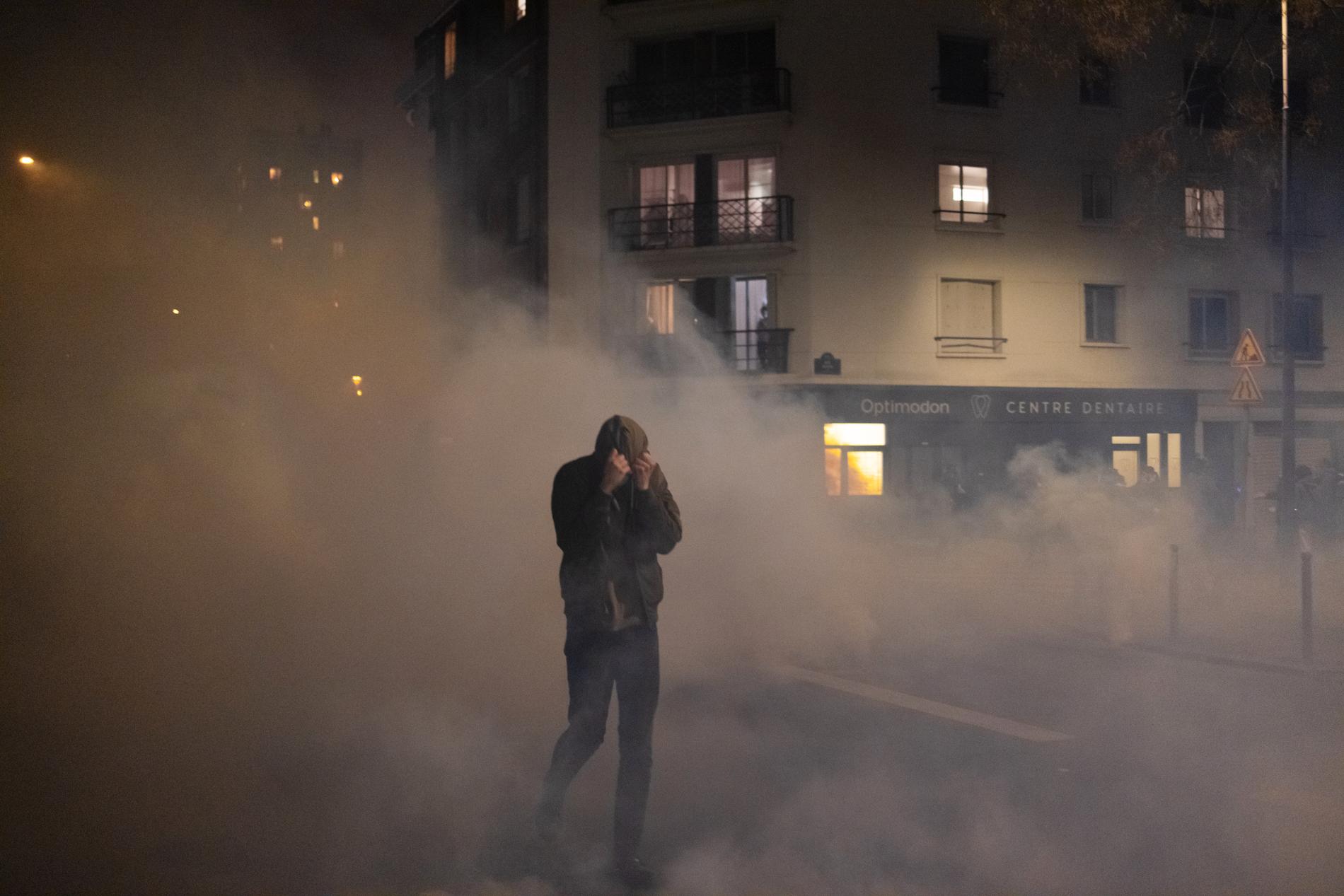 Gaz lacrymogène et colère à Paris : – Nous n’avons pas de droits